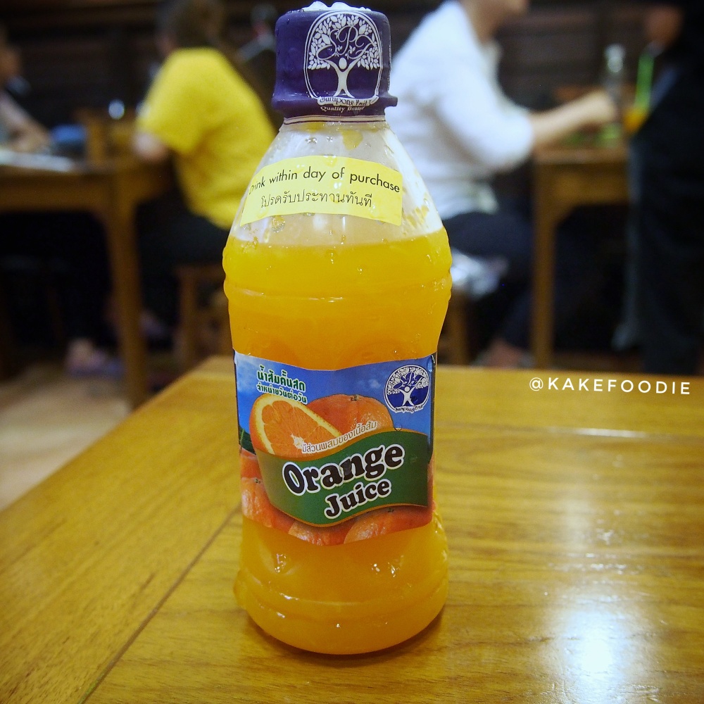 Extra Thip Samai: Orange Juice - THB 85